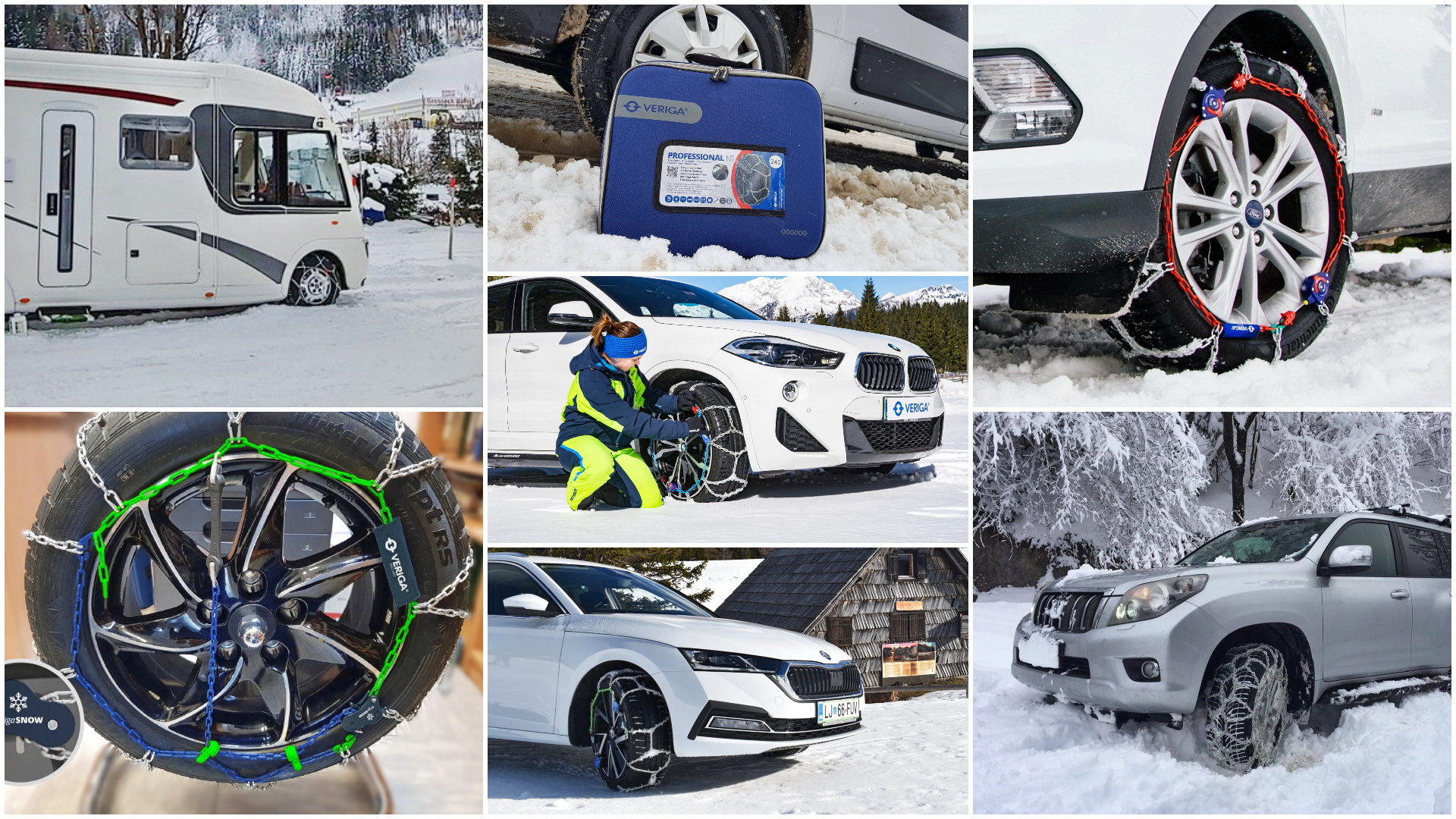 Veriga Lesce omogoča cenejši nakup snežnih verig za osebna vozila in  avtodome