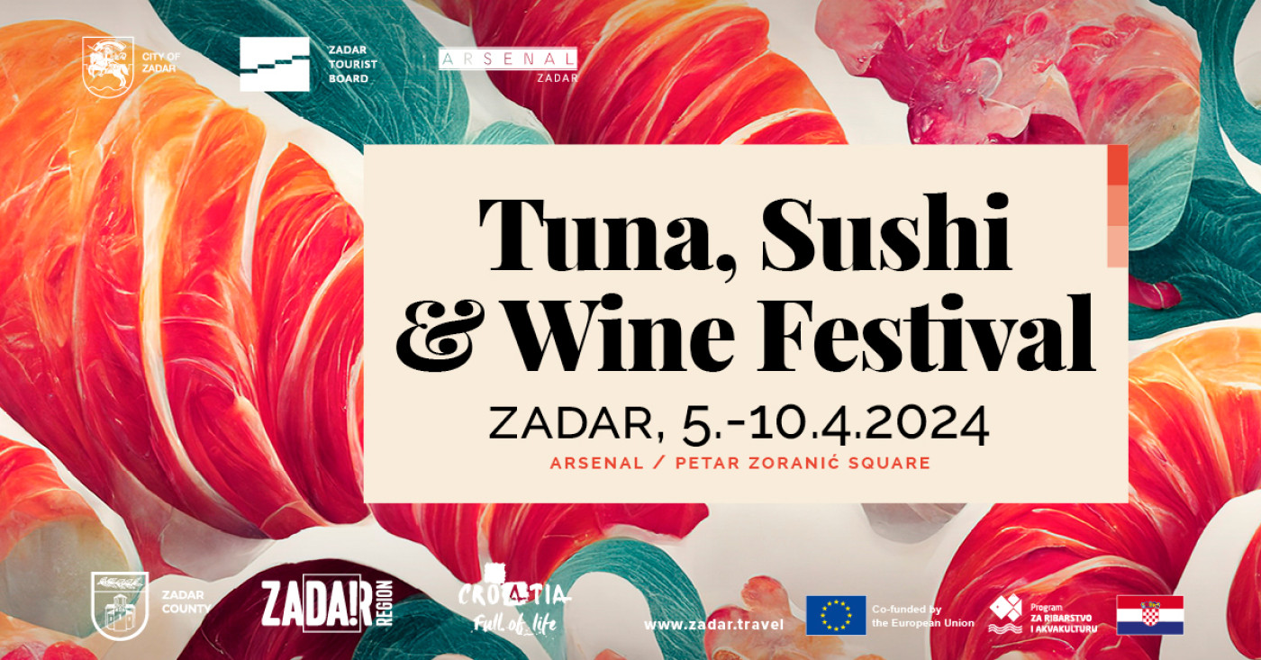 Zadar vabi na Festival tune, sušija in vina od 5. do 10. aprila- Avtokampi.si