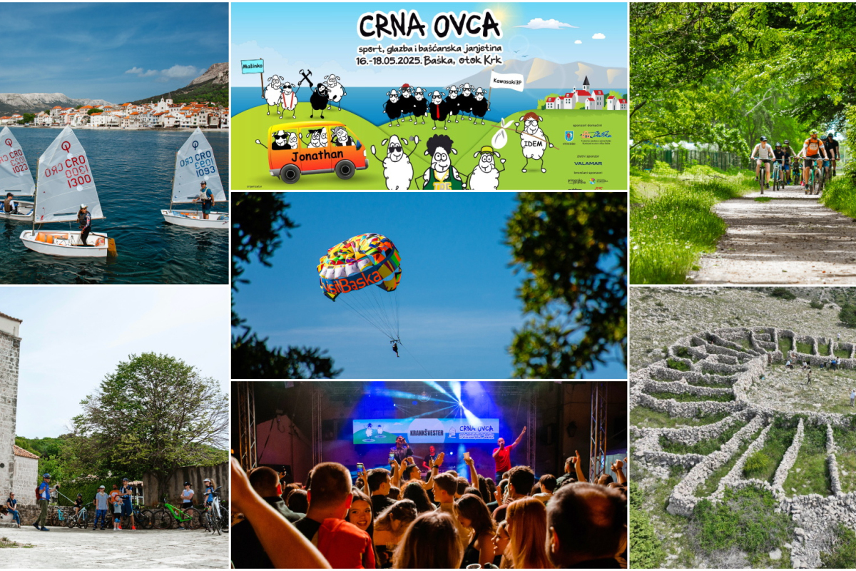 Baška vabi na otok Krk na festival Črna ovca, ki bo potekal od petka do nedelje, 16. do 18. maja