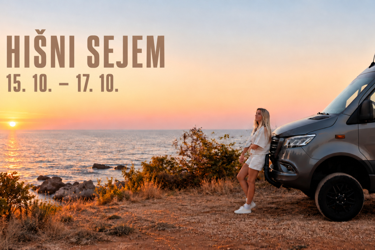Jesenski hišni sejem Vantrip & Robeta in odprodaja avtodomov iz letošnje najemne flote