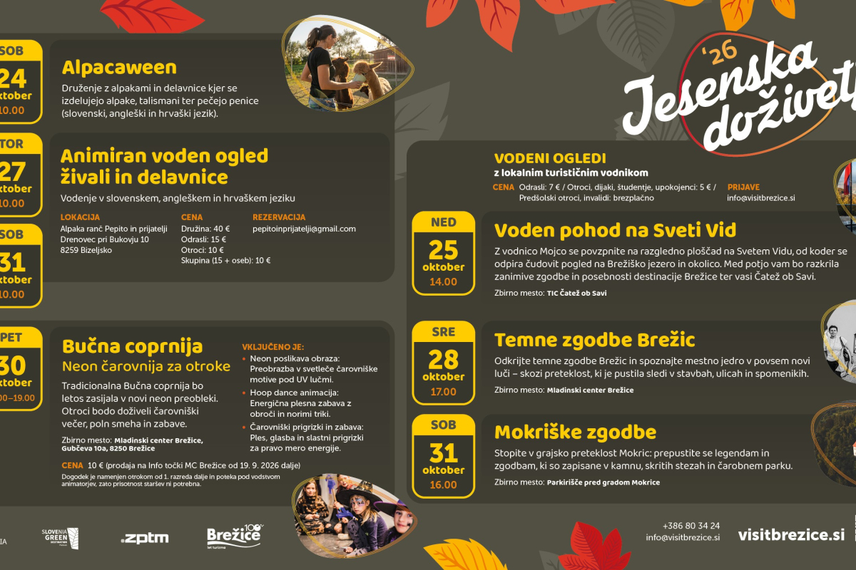 Živahna jesen v Brežicah