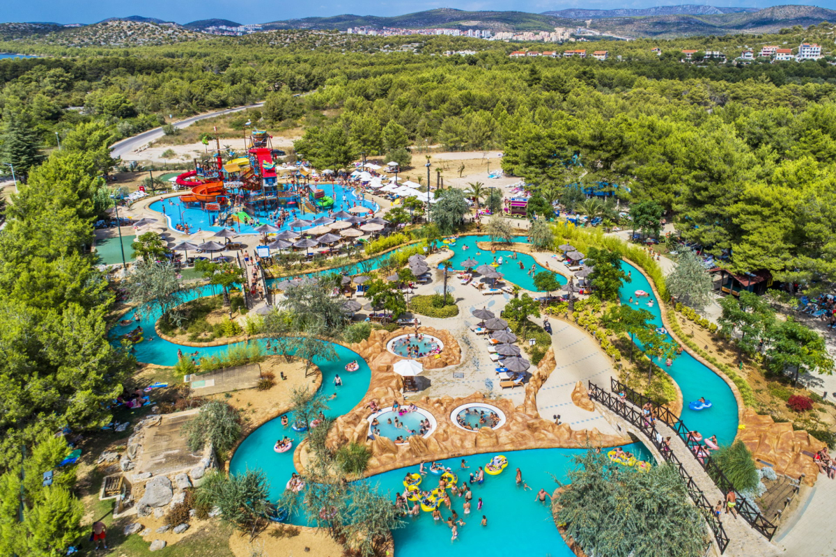 Kamp Amadria Park Šibenik in Trogir nudita aktiven družinski oddih in bazenske komplekse