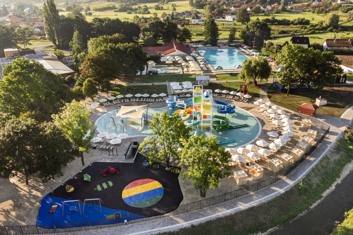 Terme Jezerčica s kampom so odlična kombinacija za krompirjeve počitnice