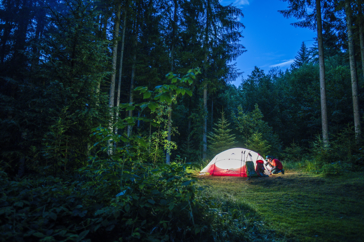 New €500 fine for wild camping in Gorenjska