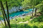 Reka Soča - Kamp Koren - Kobarid, Slovenija
