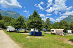 Kamp Liza - Bovec, reka Soča