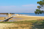 Kamp Nin - peščena plaža