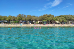Plaža - Kamp Straško - Novalja, otok Pag