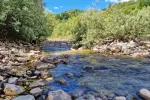 Kamp Lebanč - reka Nadiža, Podbela, Kobarid