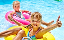 bazeni in tobogani v kampu Istra Premium Resort - Funtana