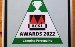 ACSI nagrada za kamping osebnost v Sloveniji - ga. Lidija Koren iz kampa Koren