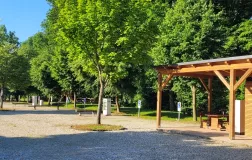 Camper stop Bukovniško jezero - Slovenija
