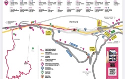 Giro d'Italia - urejena parkirišča v Trbižu