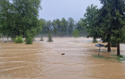 Poplava v kampu Šobec