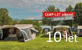10. Camp-let vikend šotorskih prikolic bo potekal v kampu Velenje