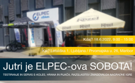 ELPEC eBikes vabi na preizkus električnih koles - sobota, 18. junij