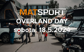 MATSPORT Overland Day - razstava strešnih šotorov in terenskih vozil v soboto 18.5.