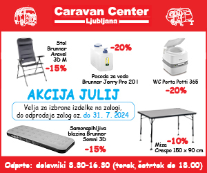 Caravan center Ljubljana - julij