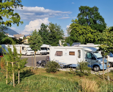 camper stop Bled - Slovenia