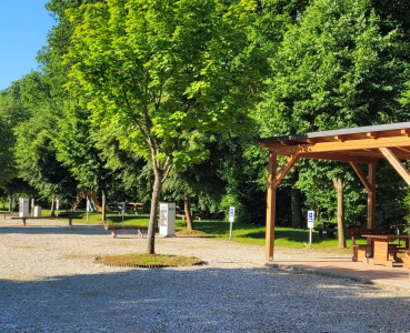 Camper stop Bukovniško jezero - Slovenija