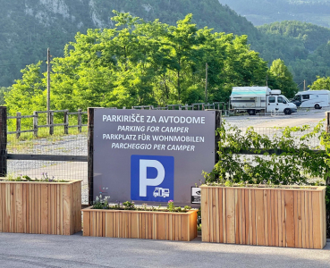 camper stop Bohinj - Slovenia