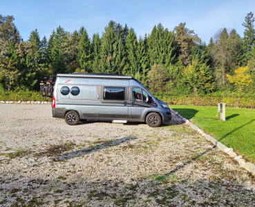 camper stop Cubis, Sencur - Slovenia
