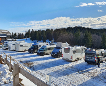 Camper stop - PZA smučišče Kope