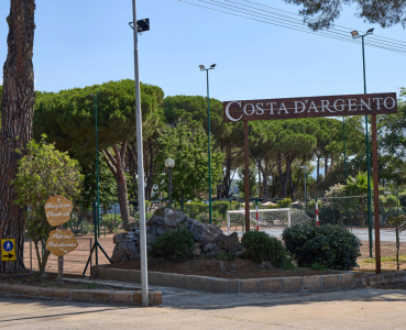 Camping Costa D Argento Camping Entrance 