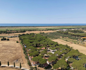 Camping Costa D Argento Campsite Air View 