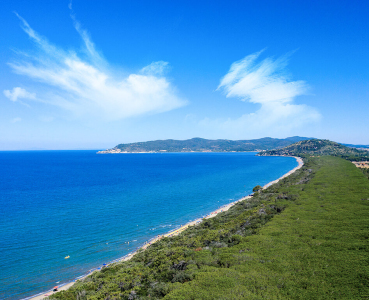 Camping Il Gabbiano Beach Airview 