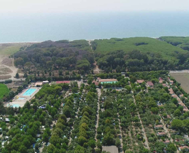 Camping Village Paestum Airview 