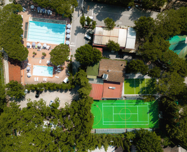 Camping Village Punta Novaccia Campsite Air View Pool 