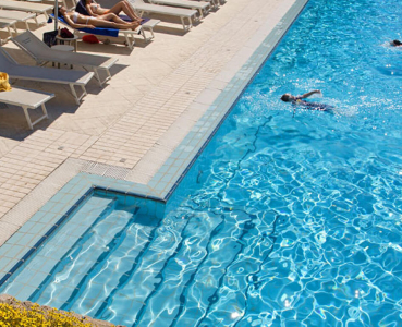 campsite parco delle piscine outside pool 