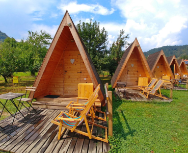 Kanu kamp Kolpa - glamping Eko vasica Rinčica