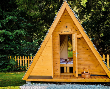 Glamping Ob robu gozda