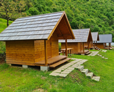 glamping hišice - Kamp Bilpa - reka Kolpa