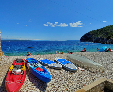 Kamp Brajdi - Beli, otok Cres