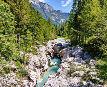 Kamp Korita - dolina Soče