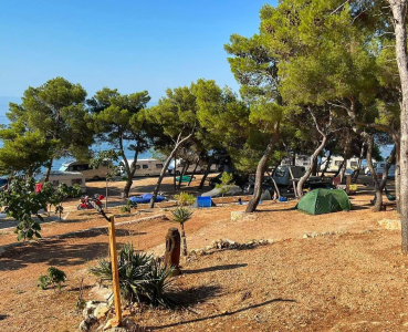 kamp Mala Milna otok Hvar