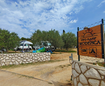 Kamp Wodenča - otok Rab