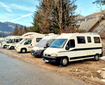 Camper stop Kranjska Gora - Slovenija