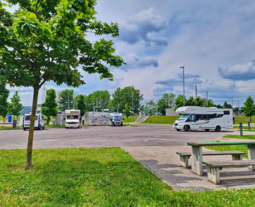 camper stop Ljubljana - Dolgi most