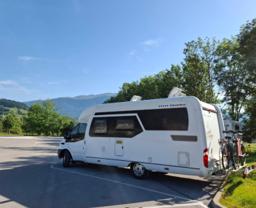 parking camper Bled