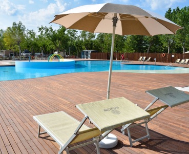 Rimini Family Village Bike pool side 