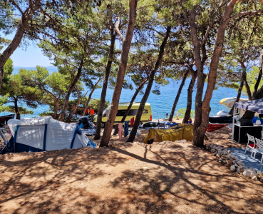 Kamp Slanica - otok Murter