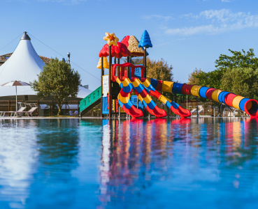 Vigna sul Mare Famiily Camping Village pool slide 