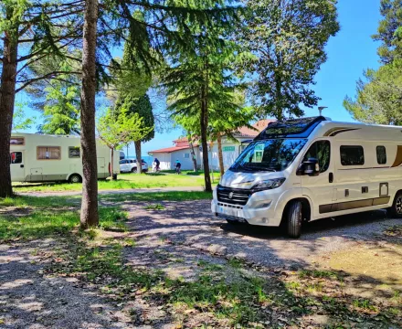 Kamp Adria - Ankaran, zimski camper stop
