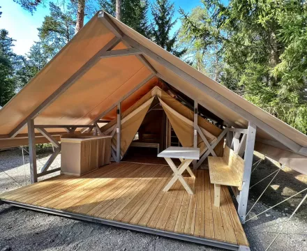 Kamp Šobec - glamping šotori