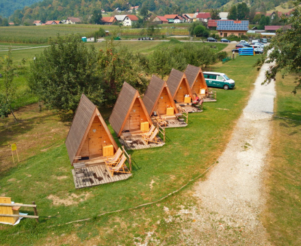 Kanu kamp Kolpa - glamping Eko vasica Rinčica