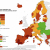 Slovenija po ECDC v celoti oražna na covid zemljevidu Evrope